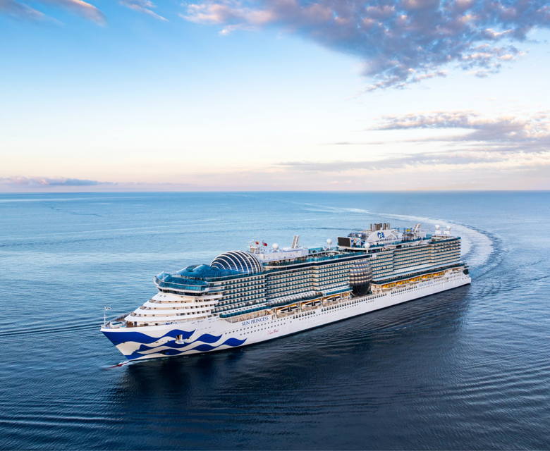 Sun Princess at Sea