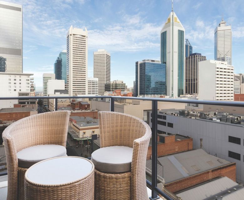 Adina Barrack Plaza Perth Balcony