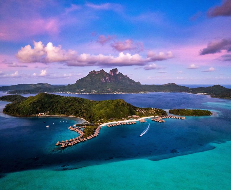Conrad Bora Bora Nui - at dusk