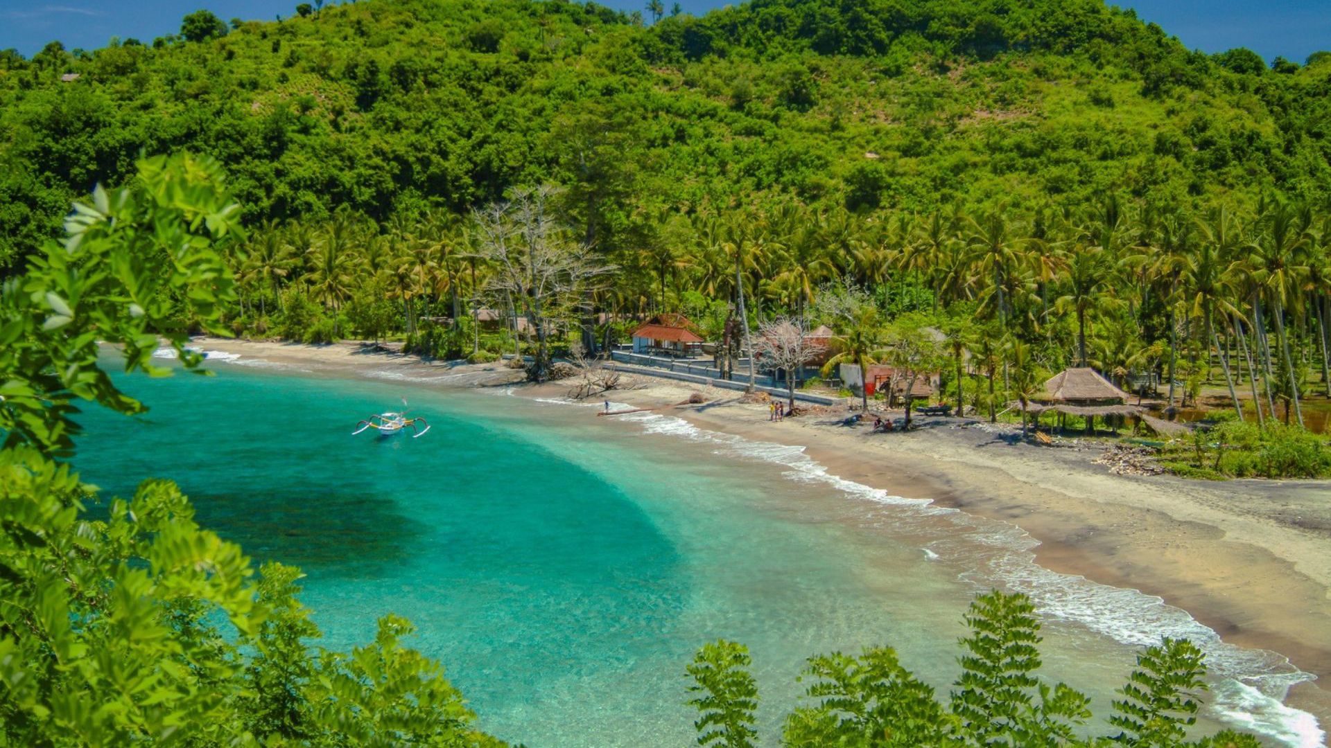 Shades of blue in Bali.  Image credit: Getty Images
