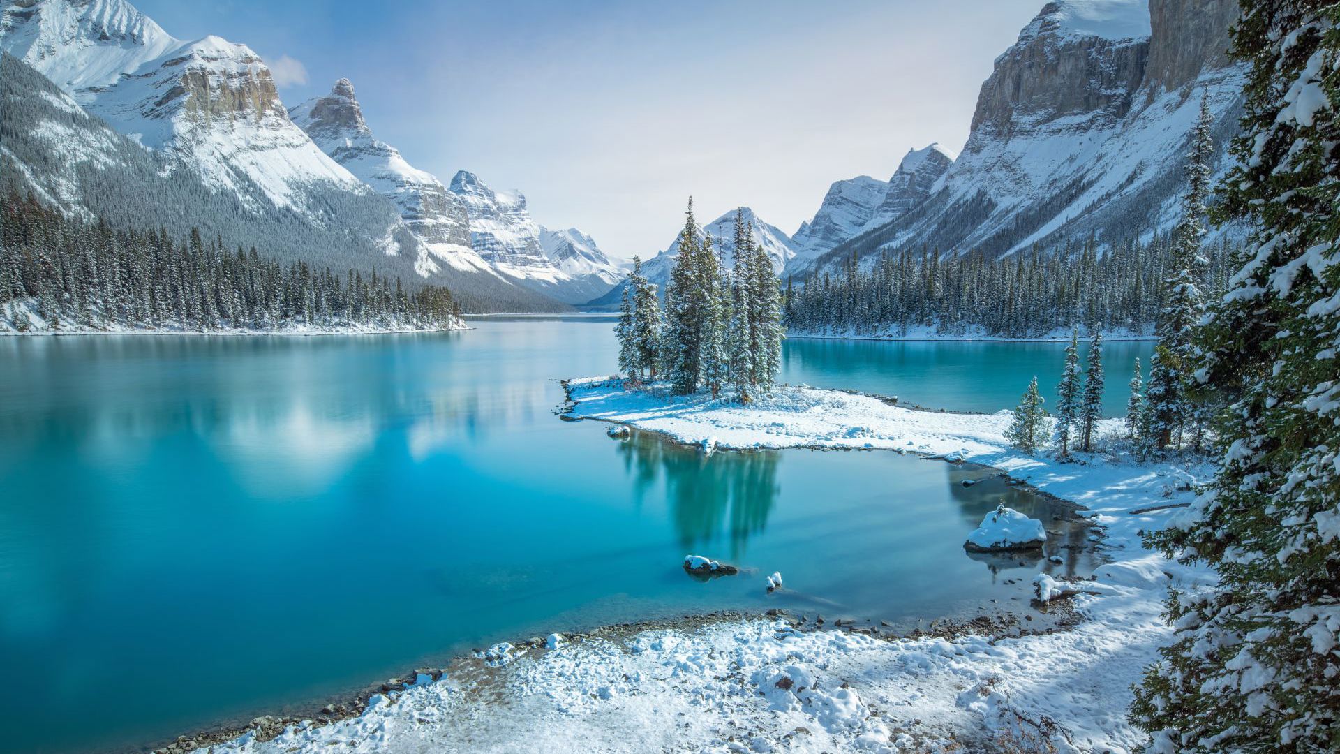 Authentic Canadian Winter Wonderland