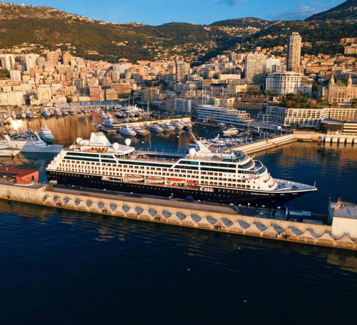 Azamara Cruise Ship at Monte Carlo