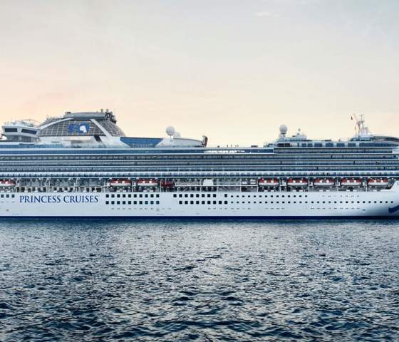  Sapphire Princess at Sea