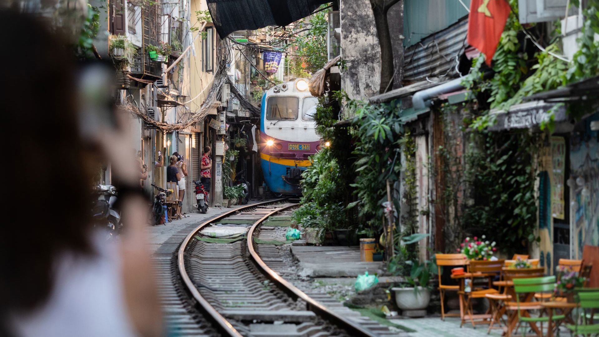 Hanoi train street - Image credit: Nick Paulsen