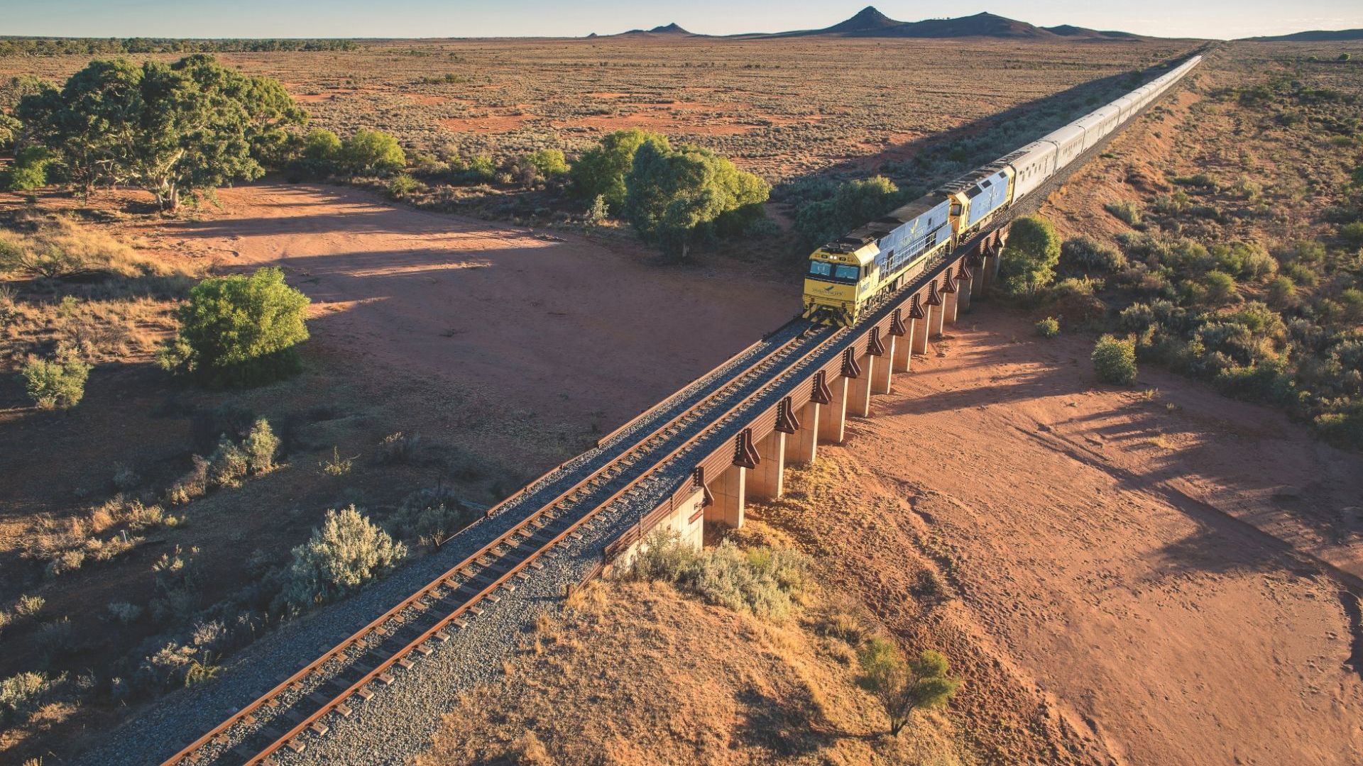 Indian Pacific Rail Broken Hill NSW © Journey Beyond