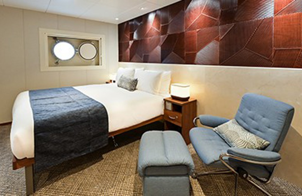 Coral Geographers Coral Deck Stateroom