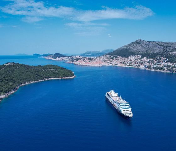Azamara in Dubrovnik Croatia