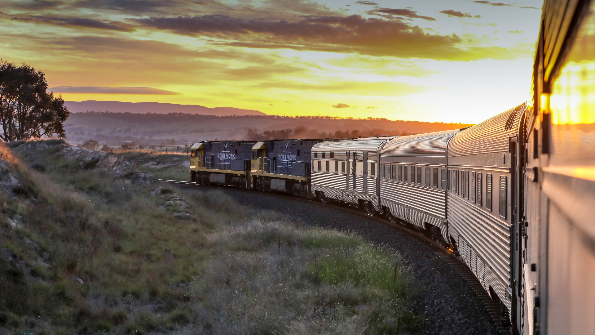 Indian Pacific Blue Mountains