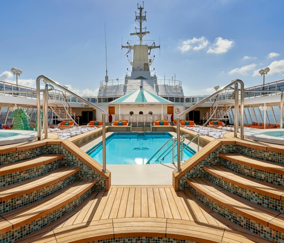 Crystal Serenity Pool Deck Stage Master
