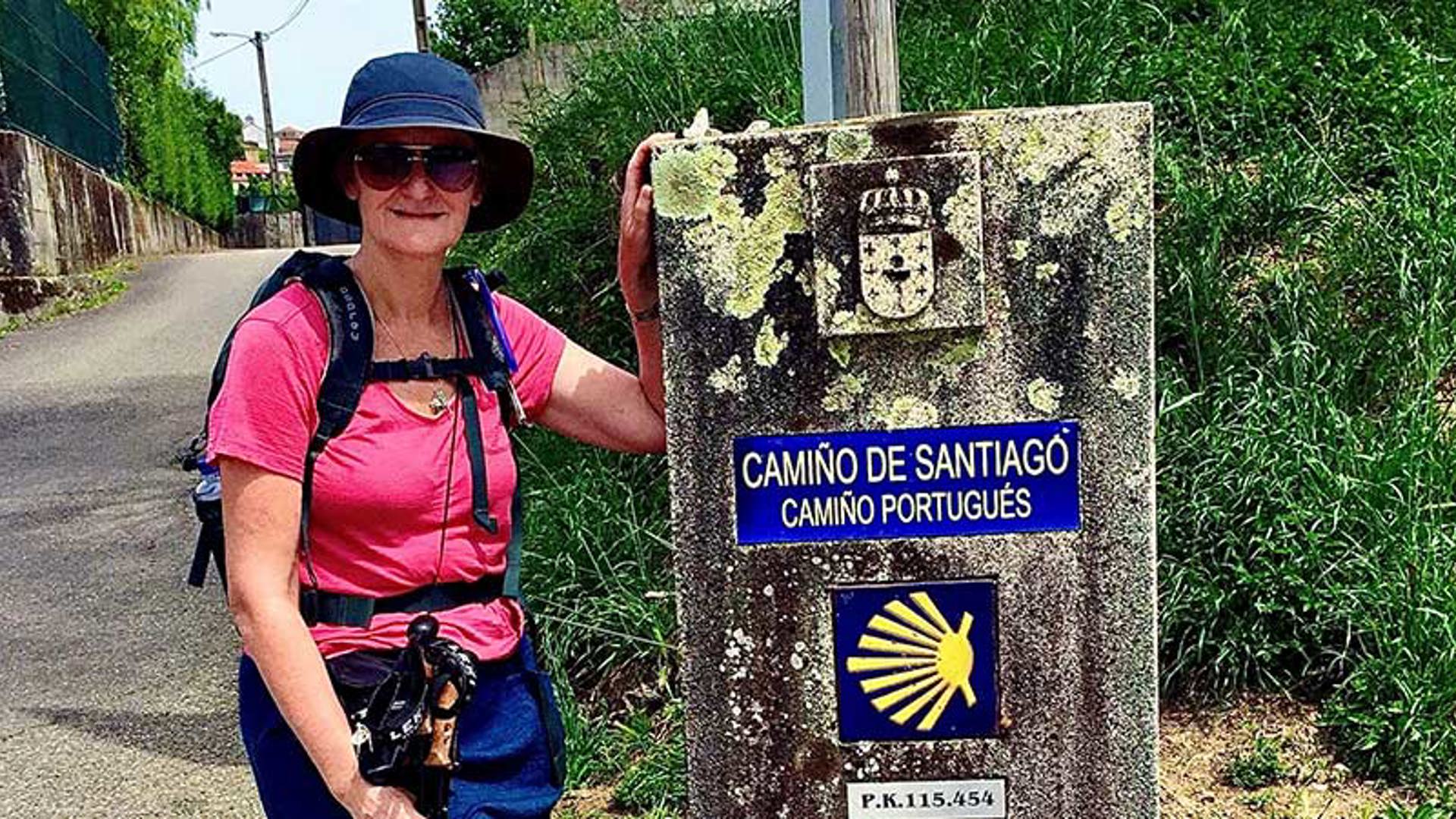 Brigitta Moore at Camino De Santiago in Spain