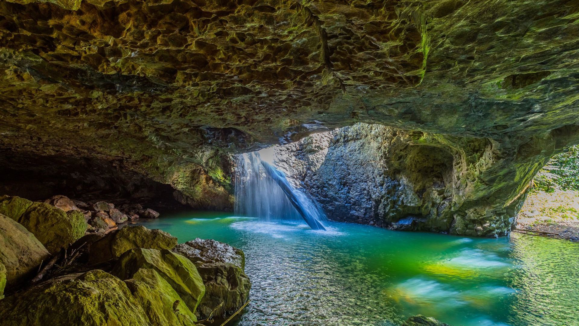 Natural bridge cave in Queensland  - Image credit: Getty Images