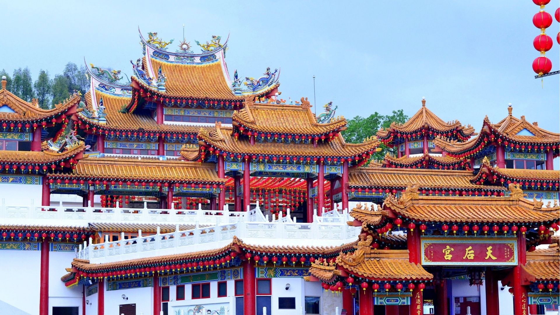 Chinese Temple in Kuala Lumpur, Malaysia