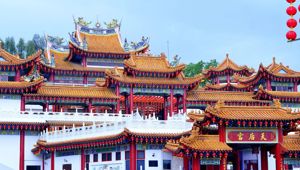 Chinese Temple in Kuala Lumpur, Malaysia