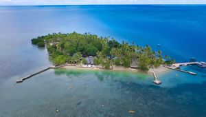 Toberua Island Resort - aerial view