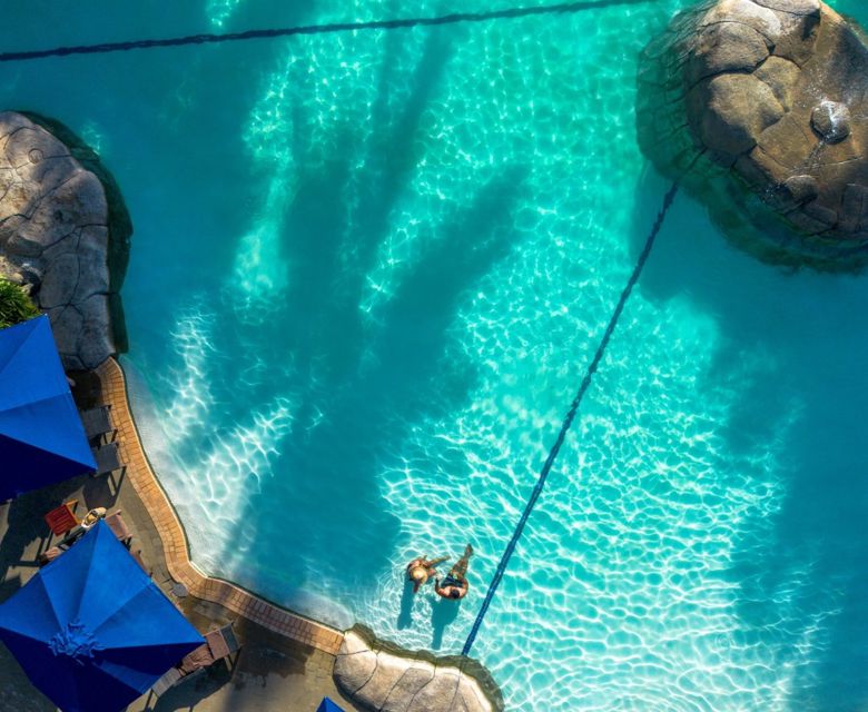 DoubleTree Resort by Hilton Hotel Fiji - Sonaisali Island - aerial pool image