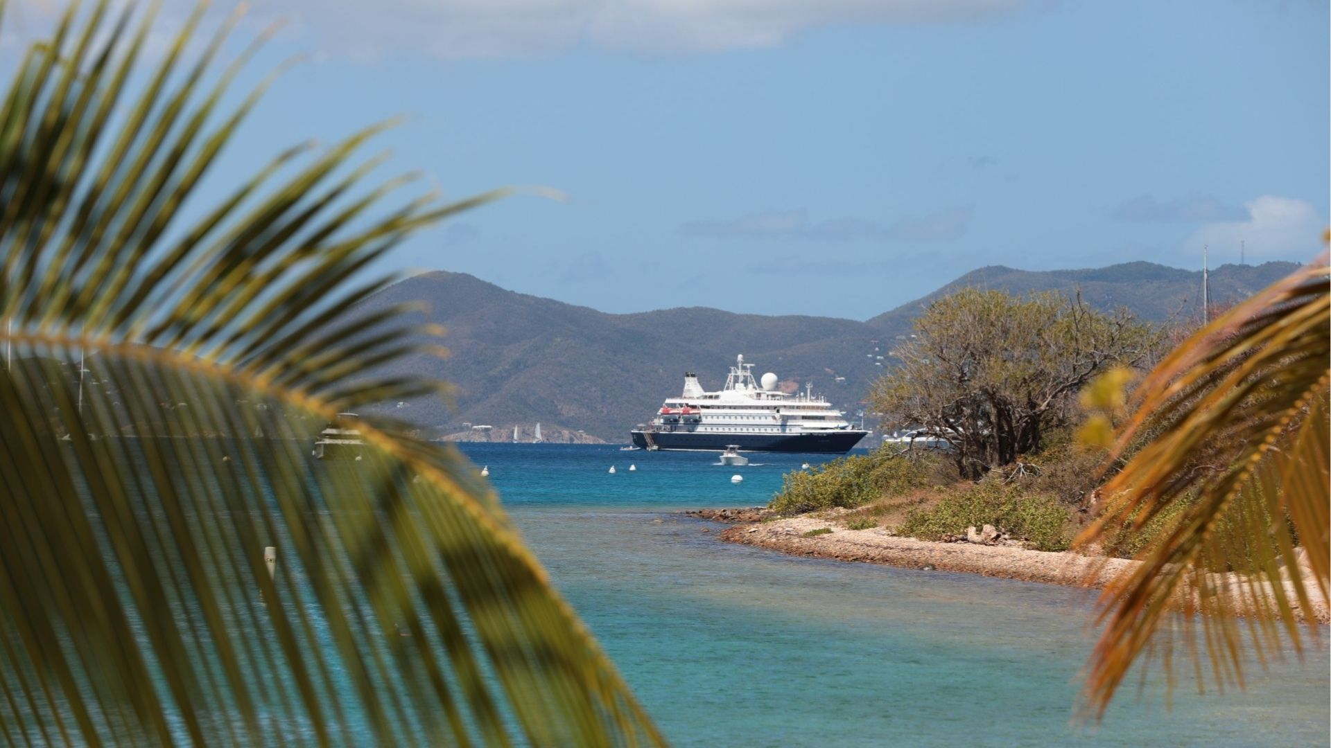 SeaDream cruising Caribbean