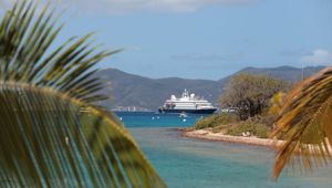 SeaDream cruising Caribbean