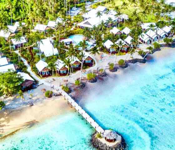 Ariel shot of Saletoga Hero Beach 
