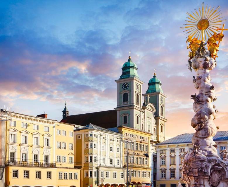 Main Square in Linz, Germany
