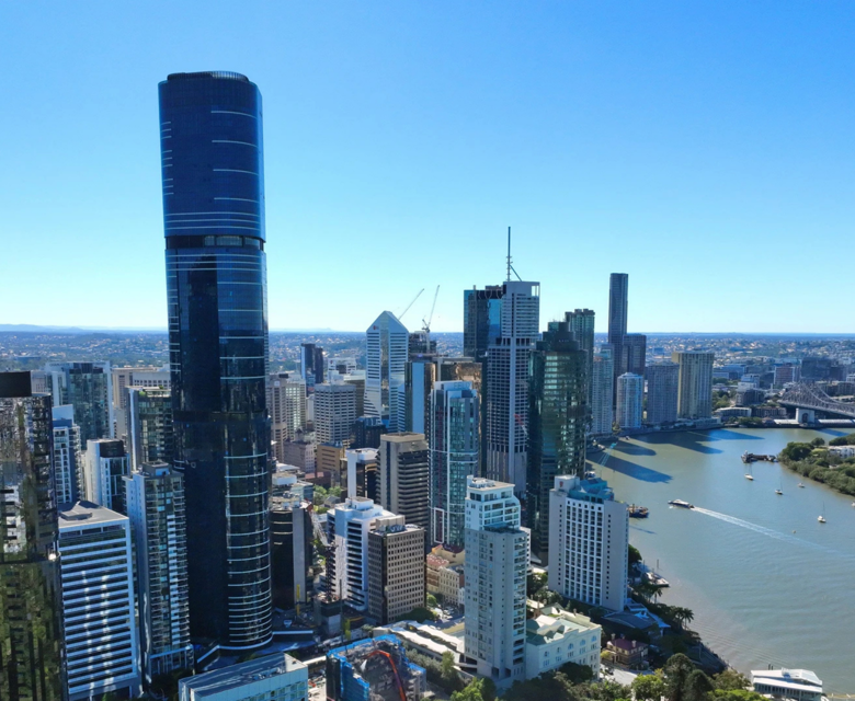 CLIXX Brisbane Skytower Apartments - Aerial