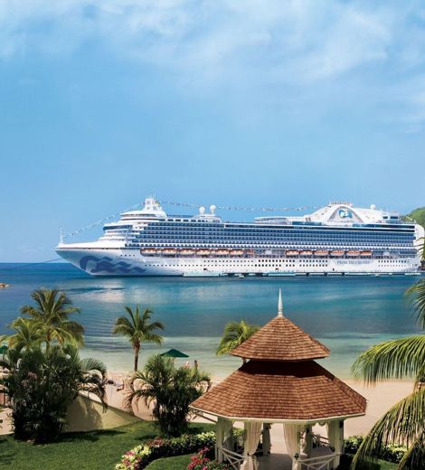 Crown Princess - Caribbean Sea