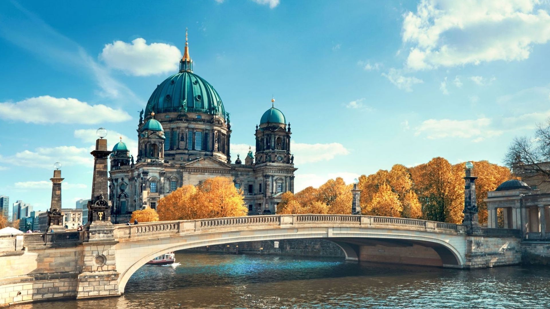 River Bridge Cathedral Berlin