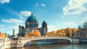 River Bridge Cathedral Berlin