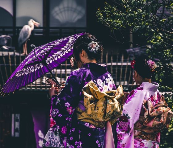 Women in Kimono
