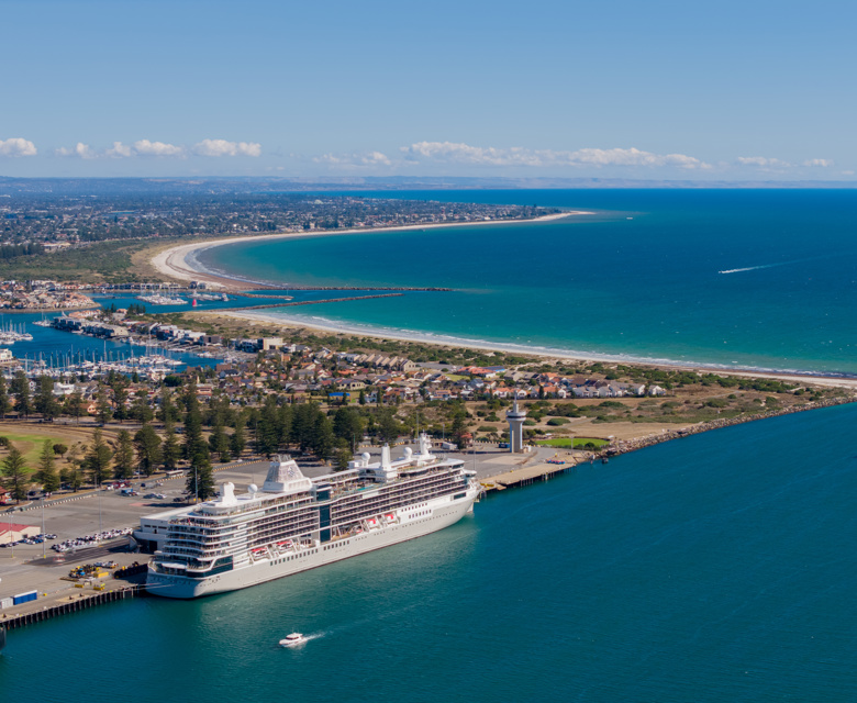 Silver Nova Docked At Adelaide Port