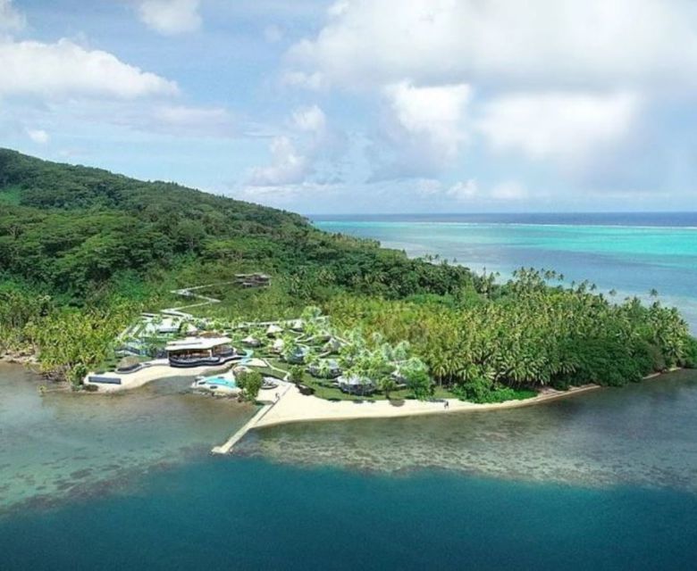 Apatoa Beach & Garden Villa - aerial view