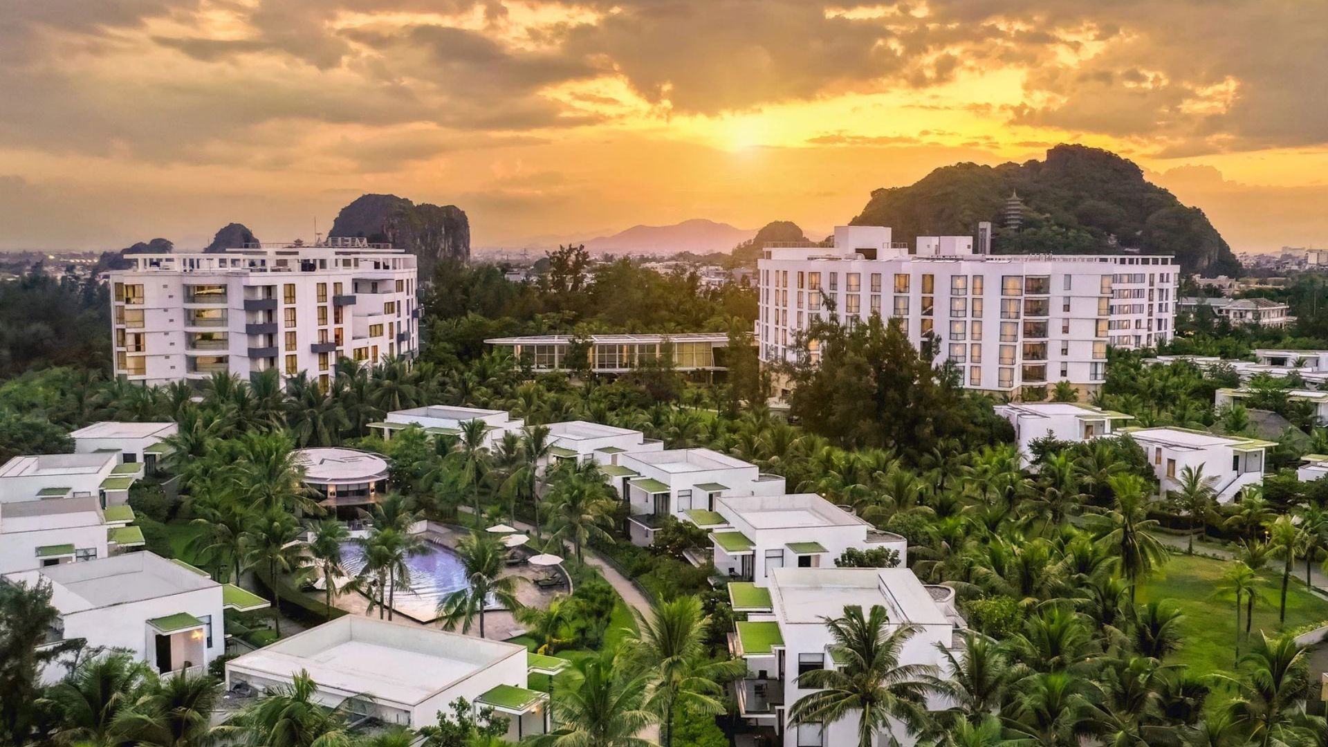 Melia Danang Beach Resort - Aerial View