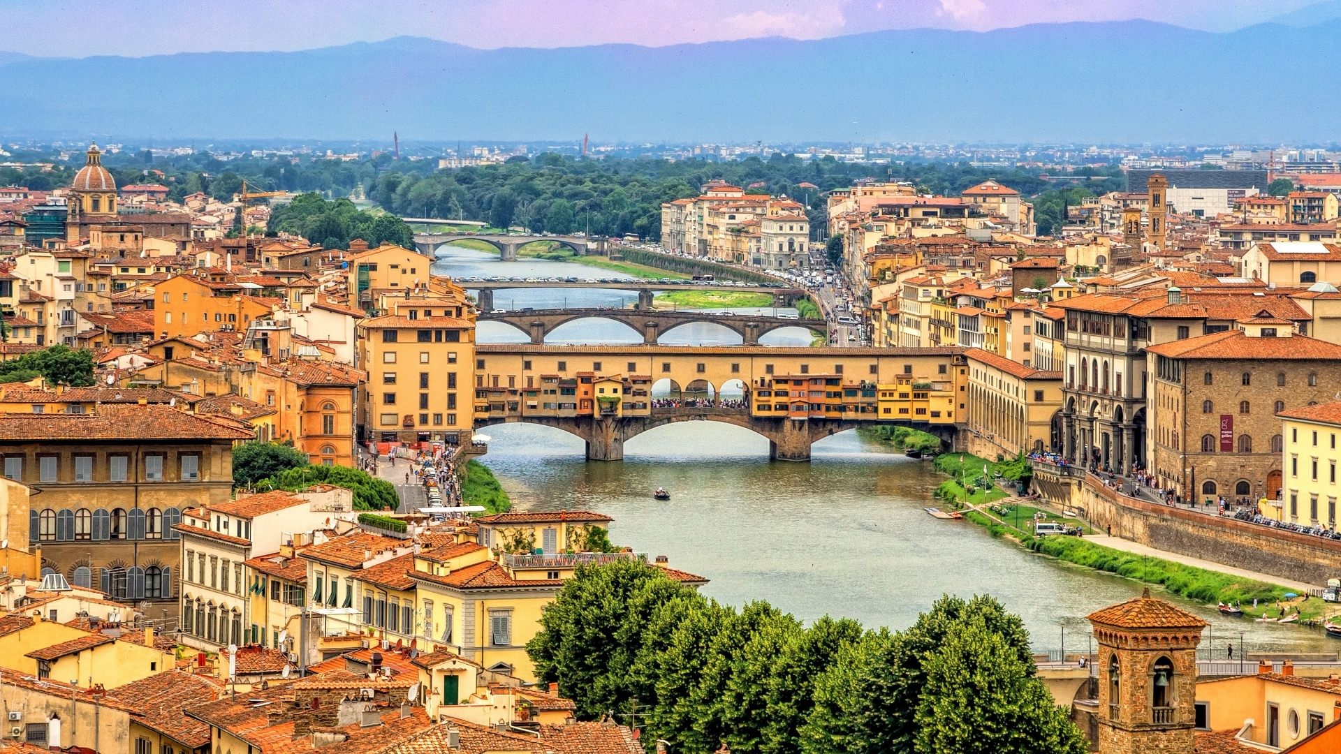 Stone Bridge in Tuscany