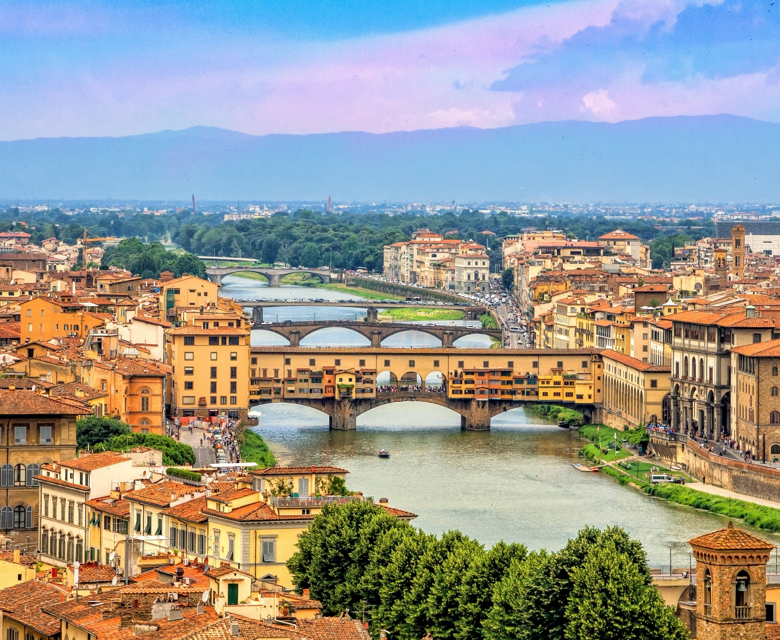 Stone Bridge in Tuscany