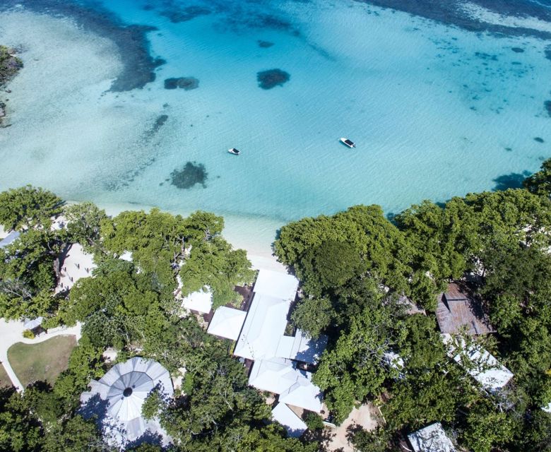 Barrier Beach - Aerial View