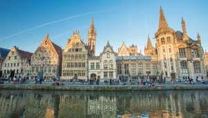 Belgium Ghent Old Town 