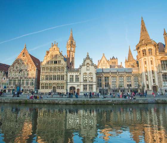 Belgium Ghent Old Town 
