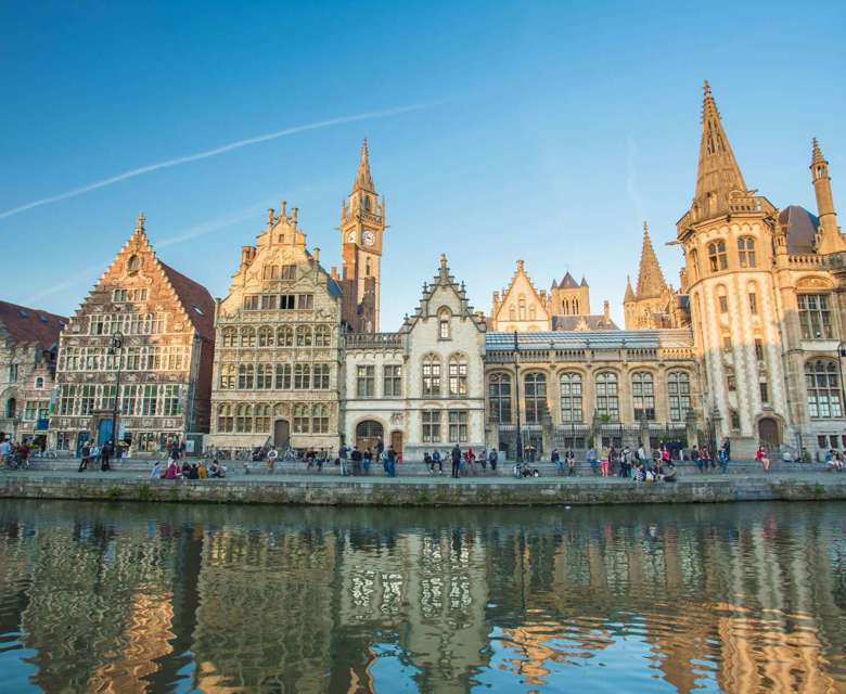 Belgium Ghent Old Town 