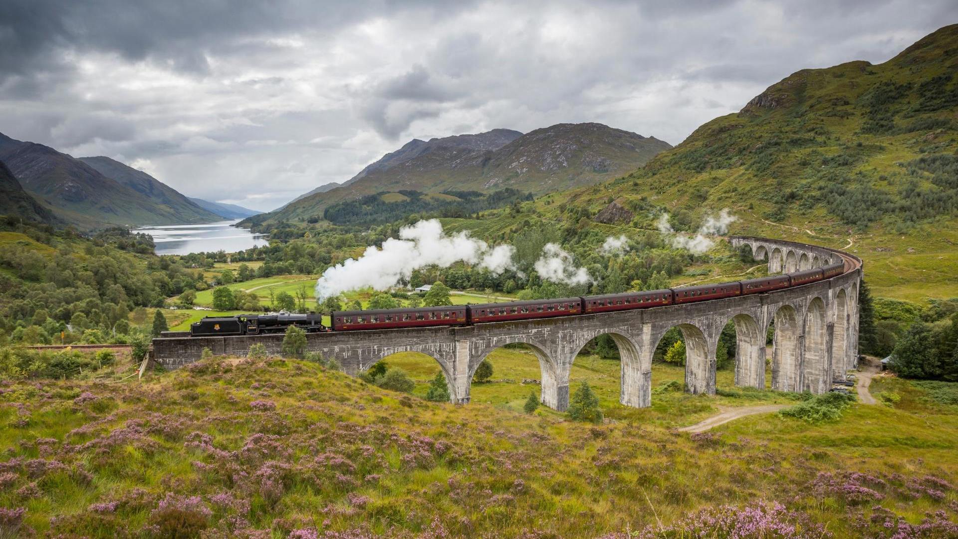 Harry Potter fans will recognise this view. Image credit: Visit Scotland/Kenny Lam