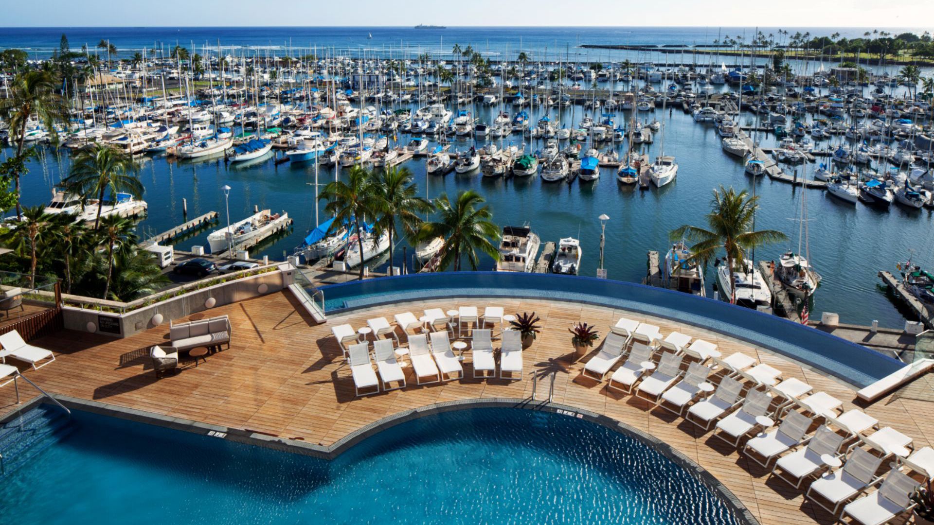 Prince Waikiki Pool and View