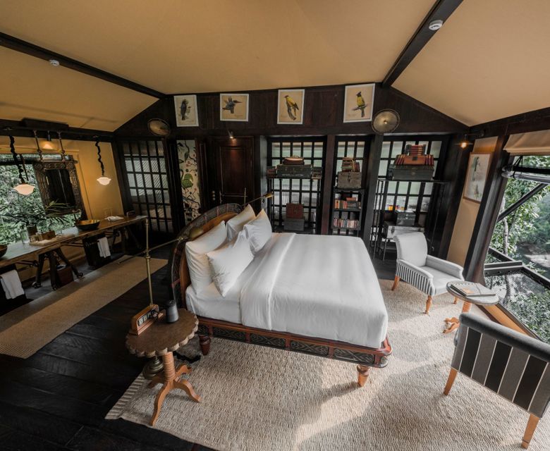 Shinta Mani Wild - The Birders Tent Interior