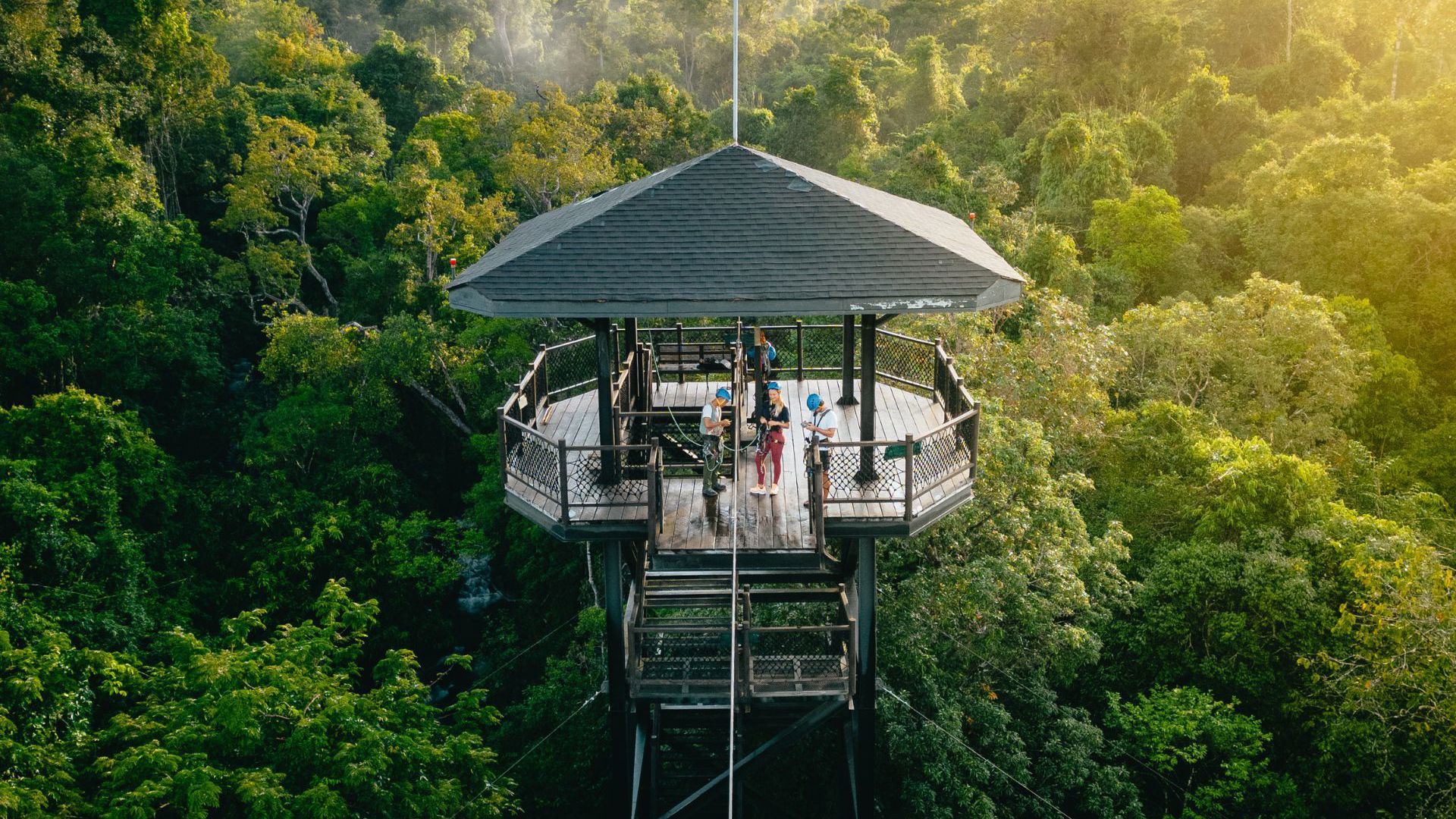 Shinta Mani Wild - Zipline Entrance