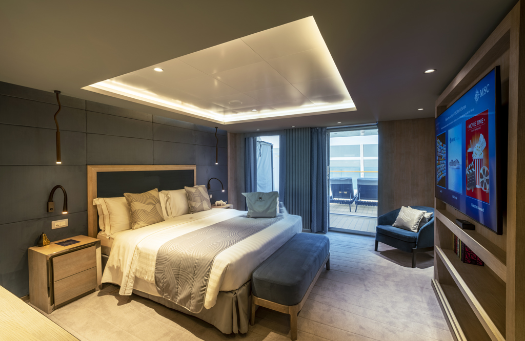 MSC World Europa Balcony Suite