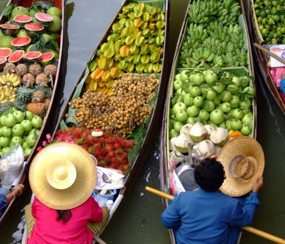 Thailand Floating Market Bangkok © Princess Cruises