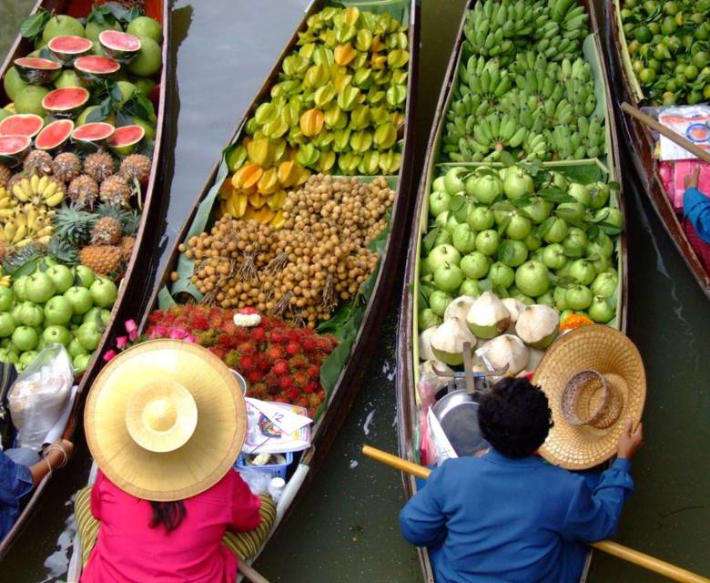 Thailand Floating Market Bangkok © Princess Cruises