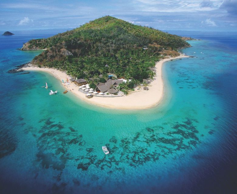 Castaway Island Aerial View