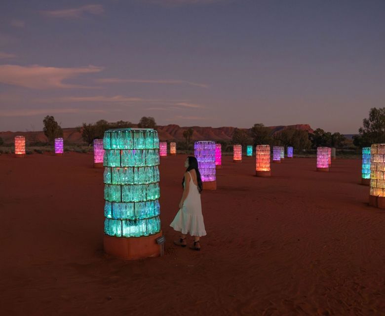 Light-Towers by Night 