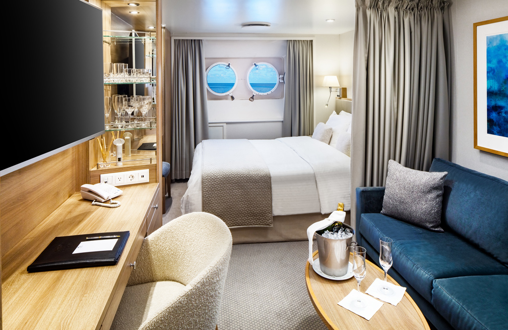 Seadream Yacht Club Bedroom