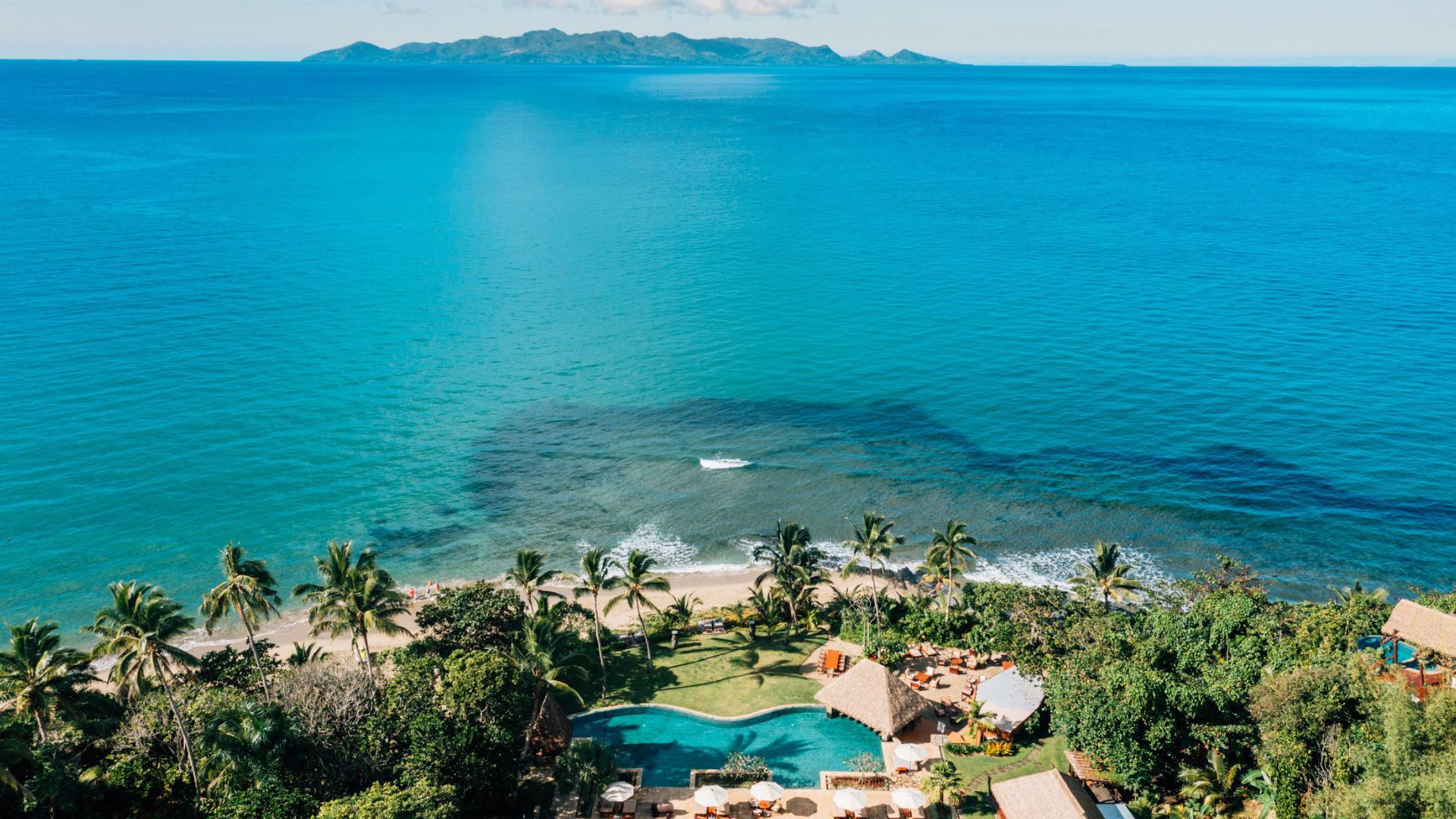Nanuku Resort- aerial view