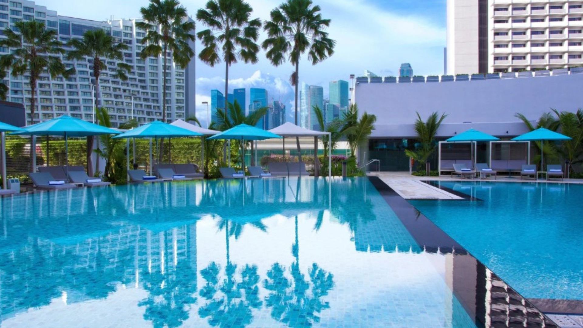 Pan Pacific Singapore Pool Area