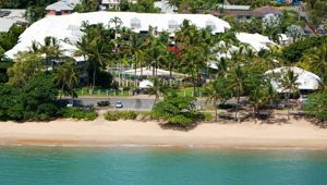 Coral Sands Beachfront Resort - aerial